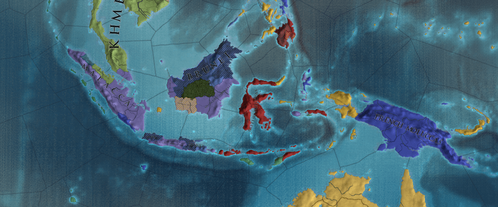 Conquest of the East Indies as Great Britain in Europa Universalis 4