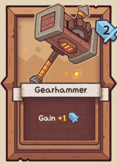 Gearhammer Item in Wildfrost