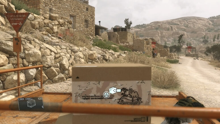 The location of the Delivery Point in Da Ghwandai Khar in Metal Gear Solid V