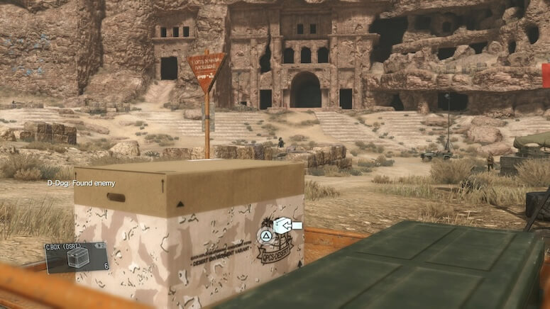 The location of the Delivery Point in Da Smasei Laman in Metal Gear Solid V