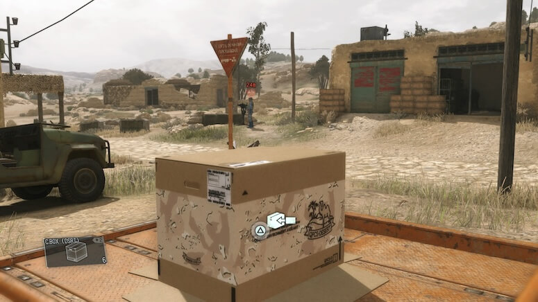 The location of the Delivery Point in Da Wialo Kallai in Metal Gear Solid V