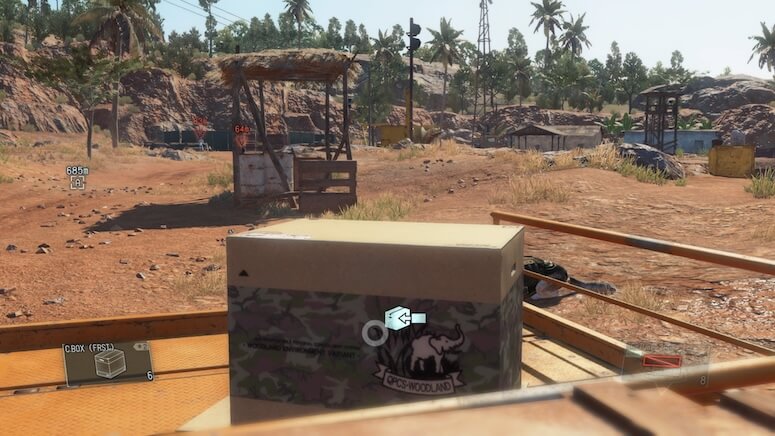 The location of the Delivery Point in Kungenga Mine in Metal Gear Solid V
