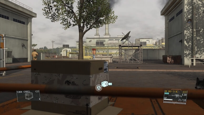 The location of the Delivery Point in Mfinda Oilfield in Metal Gear Solid V